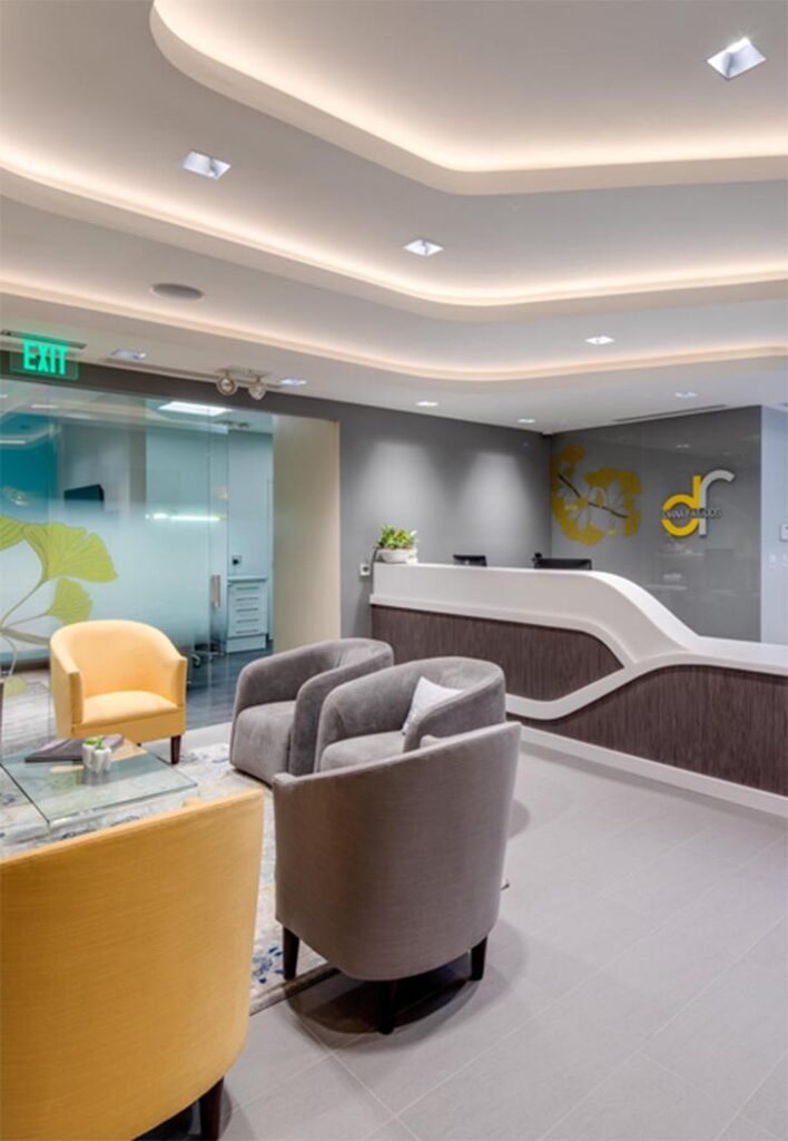 Front office from Diana Fat, DDS Prosthodontics in Sacramento, CA.